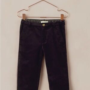 Elegant Kids Black Corduroy Trousers